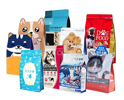 Embalaje de papel Kraft para comida para gatos